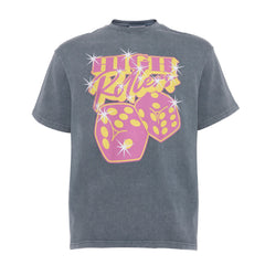 Cotton Tshirt - Dice Grey