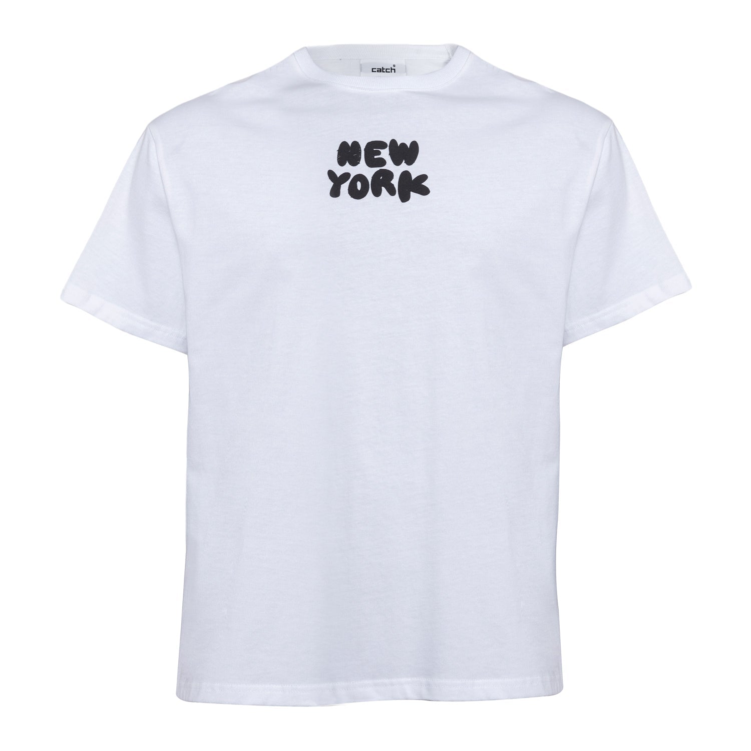 Cotton New York Tshirt - White