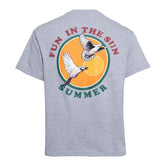 Cotton Tshirt -Sun Grey