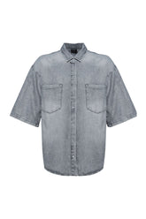 Jean Shirt - Grey
