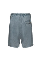 Cotton Casual T-Shirt & Short Set - Grey