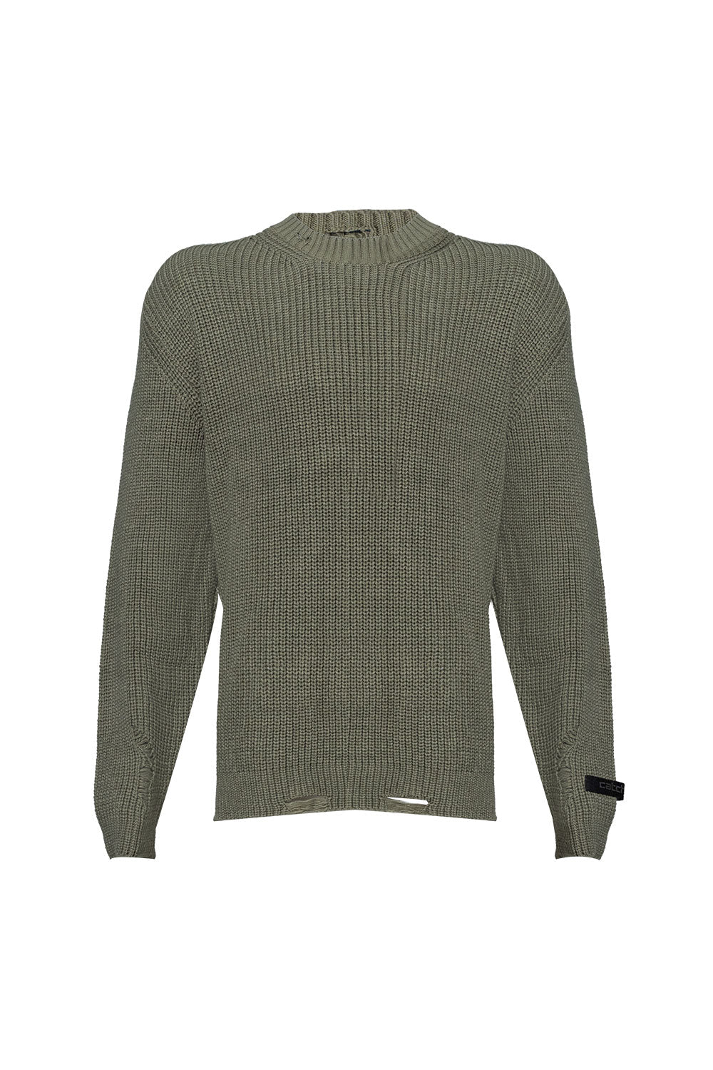 Chic Knitwear Sweater - Khaki