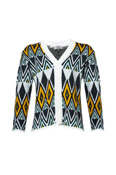 Button Down Cardigan - Yellow