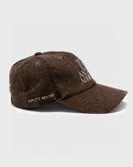 THE LOST BALLS X 3 PUTT ROUND "ADDICTION" CAP - TWEED