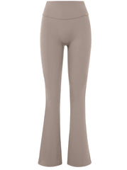Lia Scrunched Flare Leggings Nude