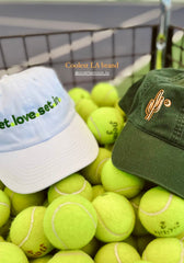 Embroidered Art on Cotton Dad Hat