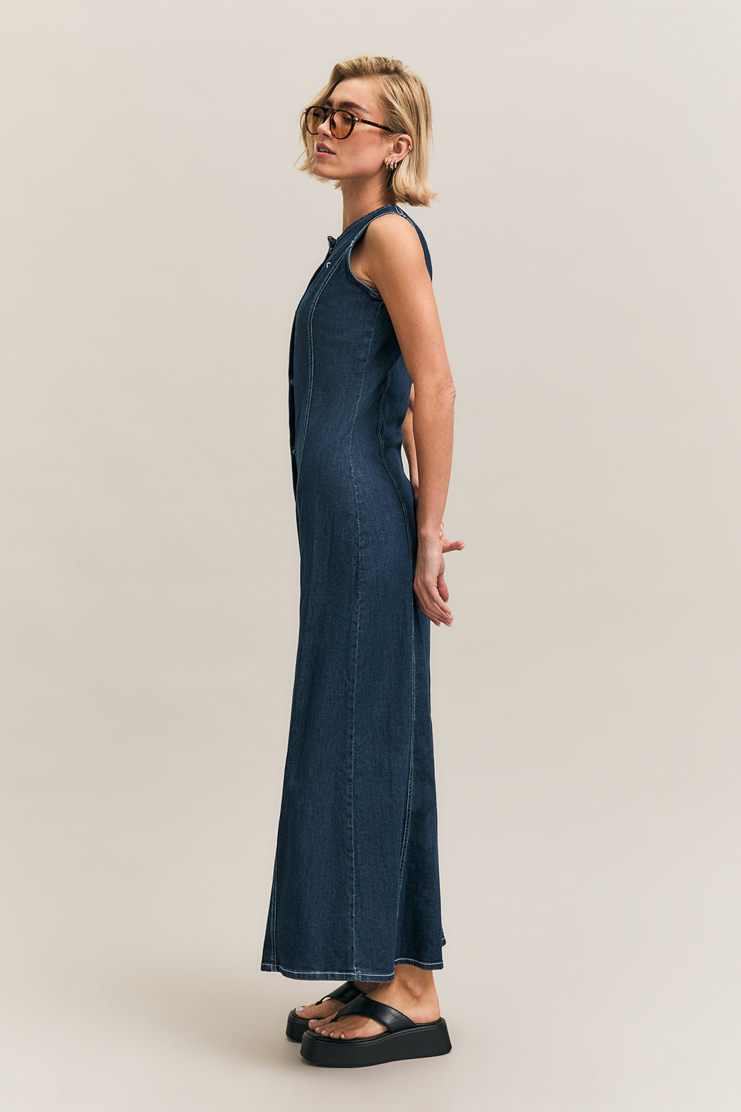 Pivot Denim Dress