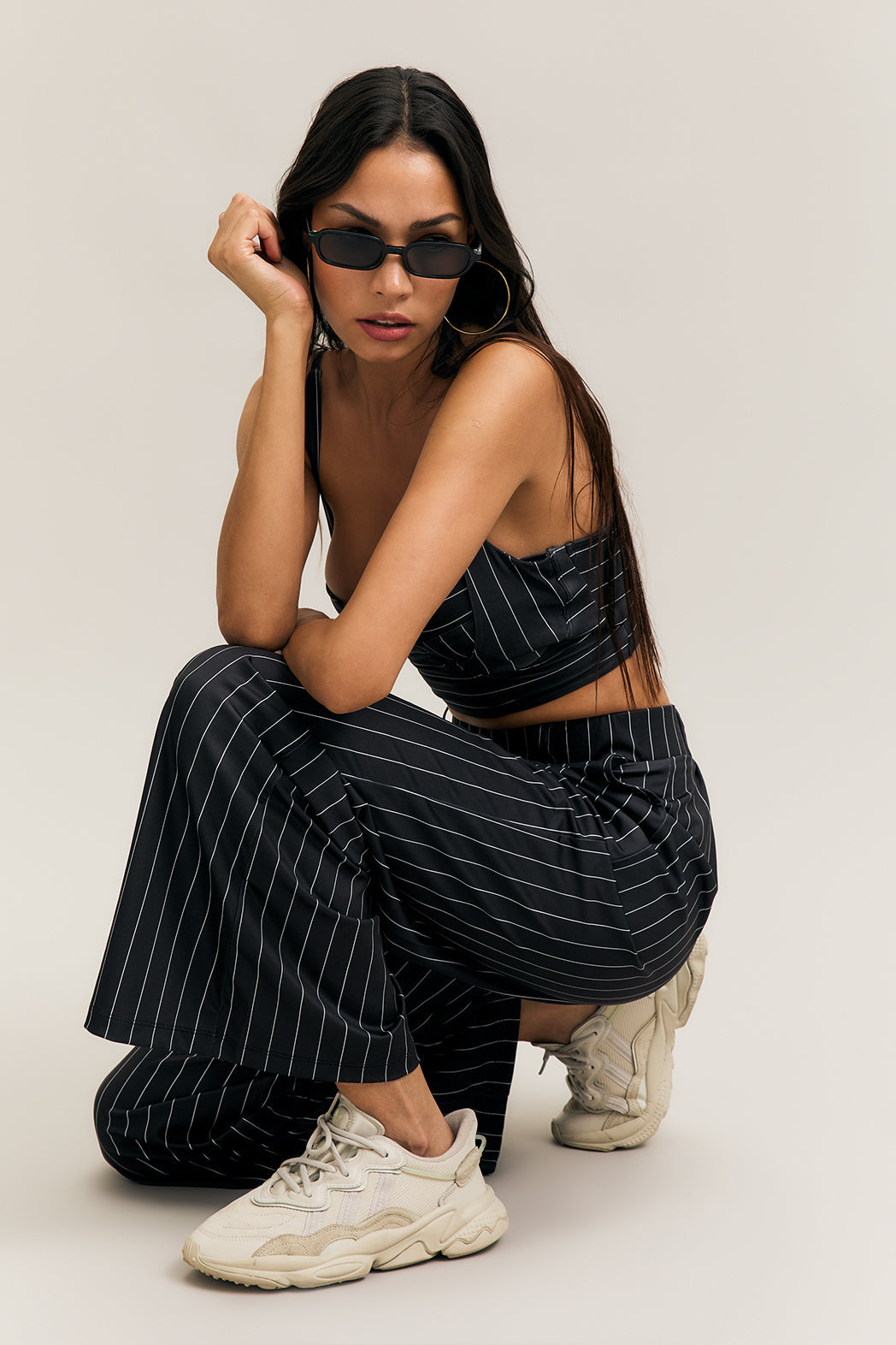 Form Bra Pinstripe