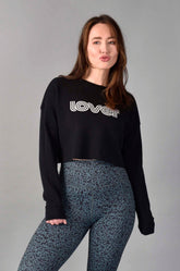 Lover Cropped Sweatshirt