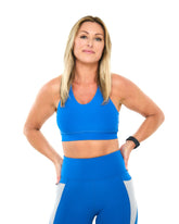 Sky Reversible Sports Bra
