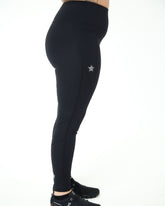 All Black Star Anti-Cellulite Leggings