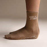 Core Latte Grip Sock