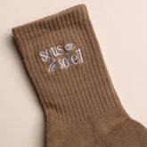 Core Latte Grip Sock