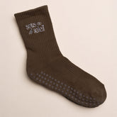 Core Chocolate Grip Sock