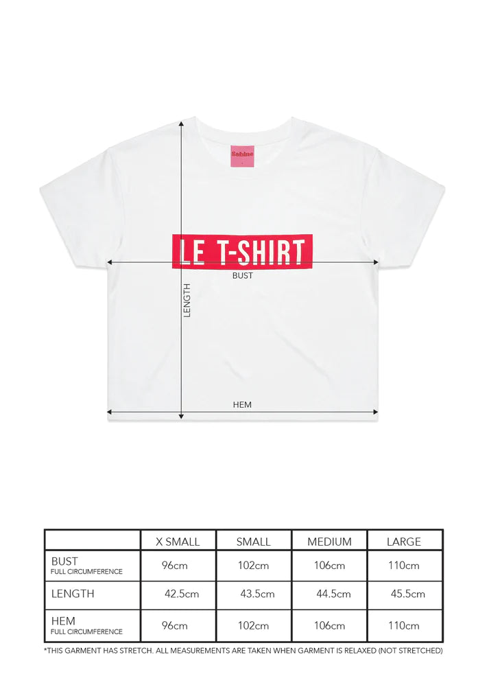 Le Crop T-Shirt - Avenue Athletica