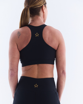 ELEVATE Black Sports Bra