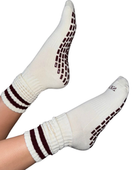 Ultimate Grip Stripe Slouch Socks