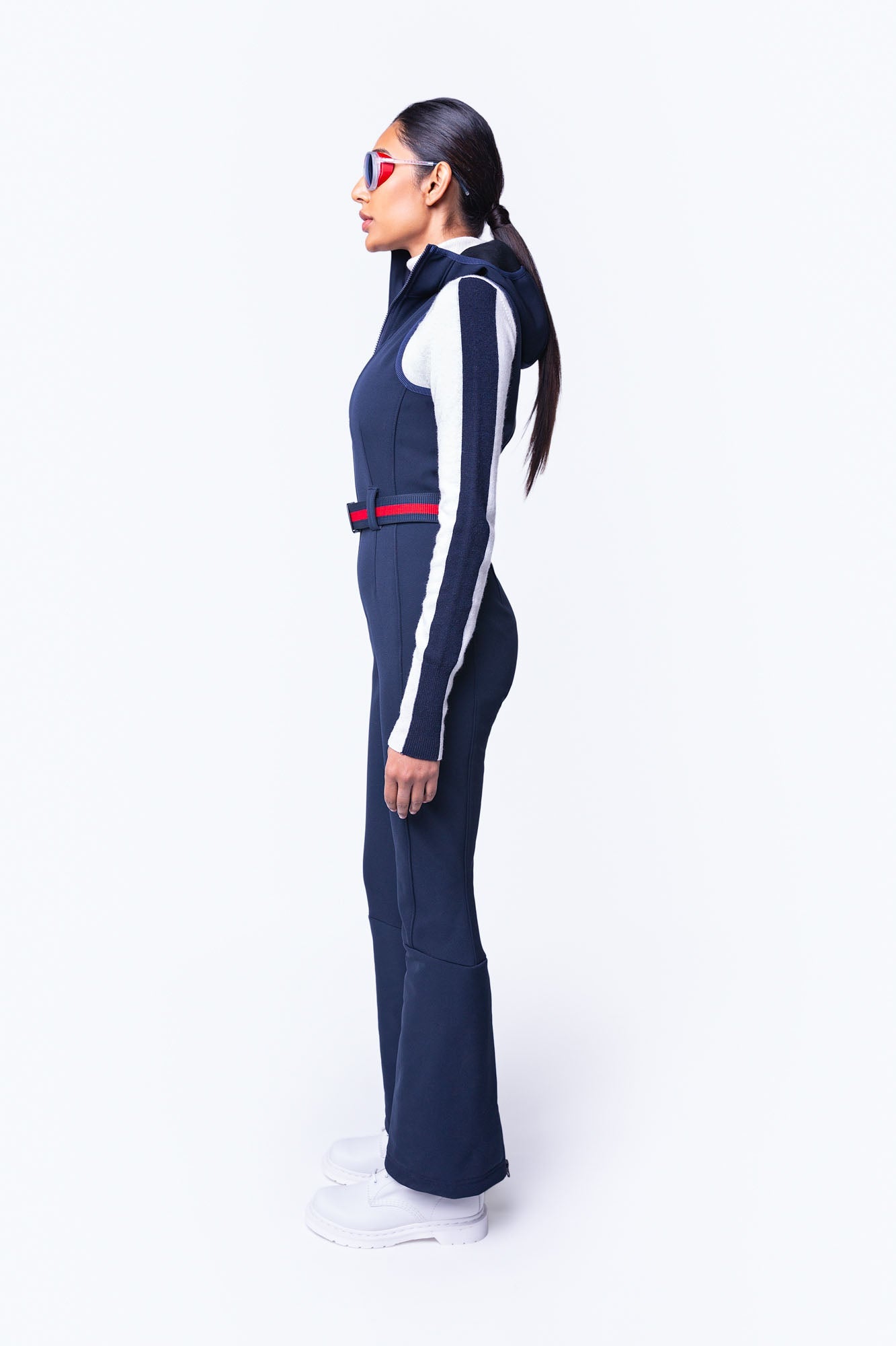 Mogul Diva Jumpsuit, Navy/Navy