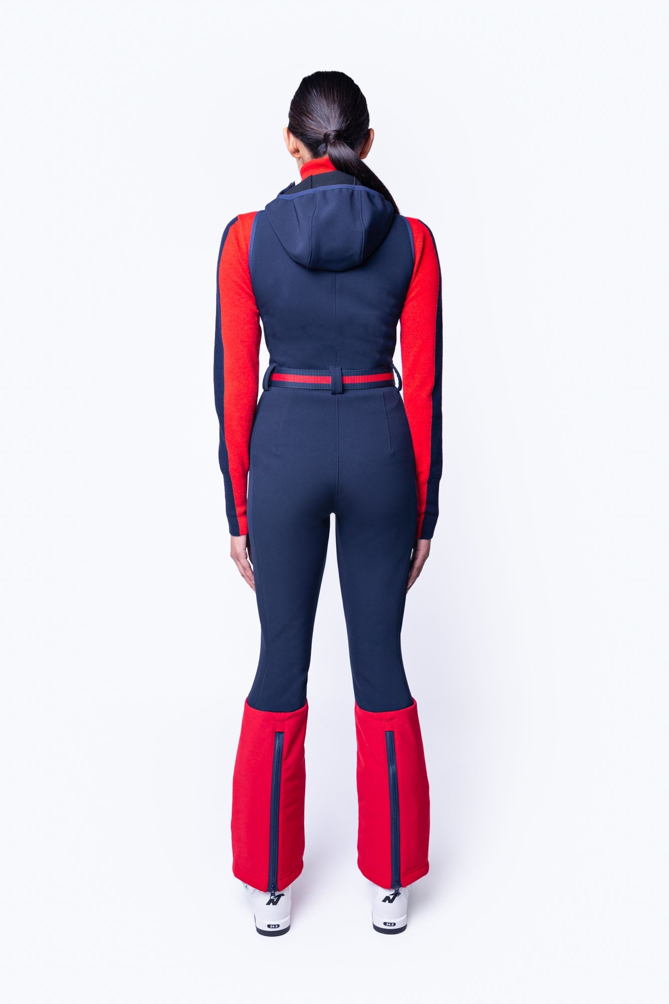 Mogul Diva Jumpsuit, Navy/Red