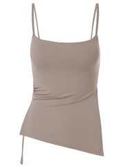 Mira Asymmetric Top Nude