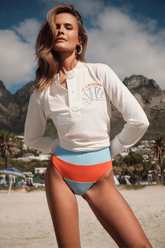 HENLEY T-SHIRT - KRUVASAN (CROISSANT)