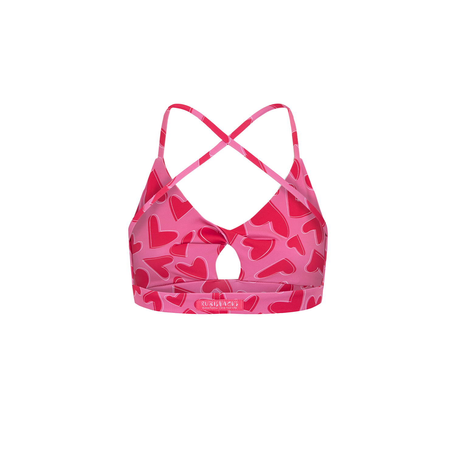 HAPPY HEARTS MERCURY SPORTS BRA