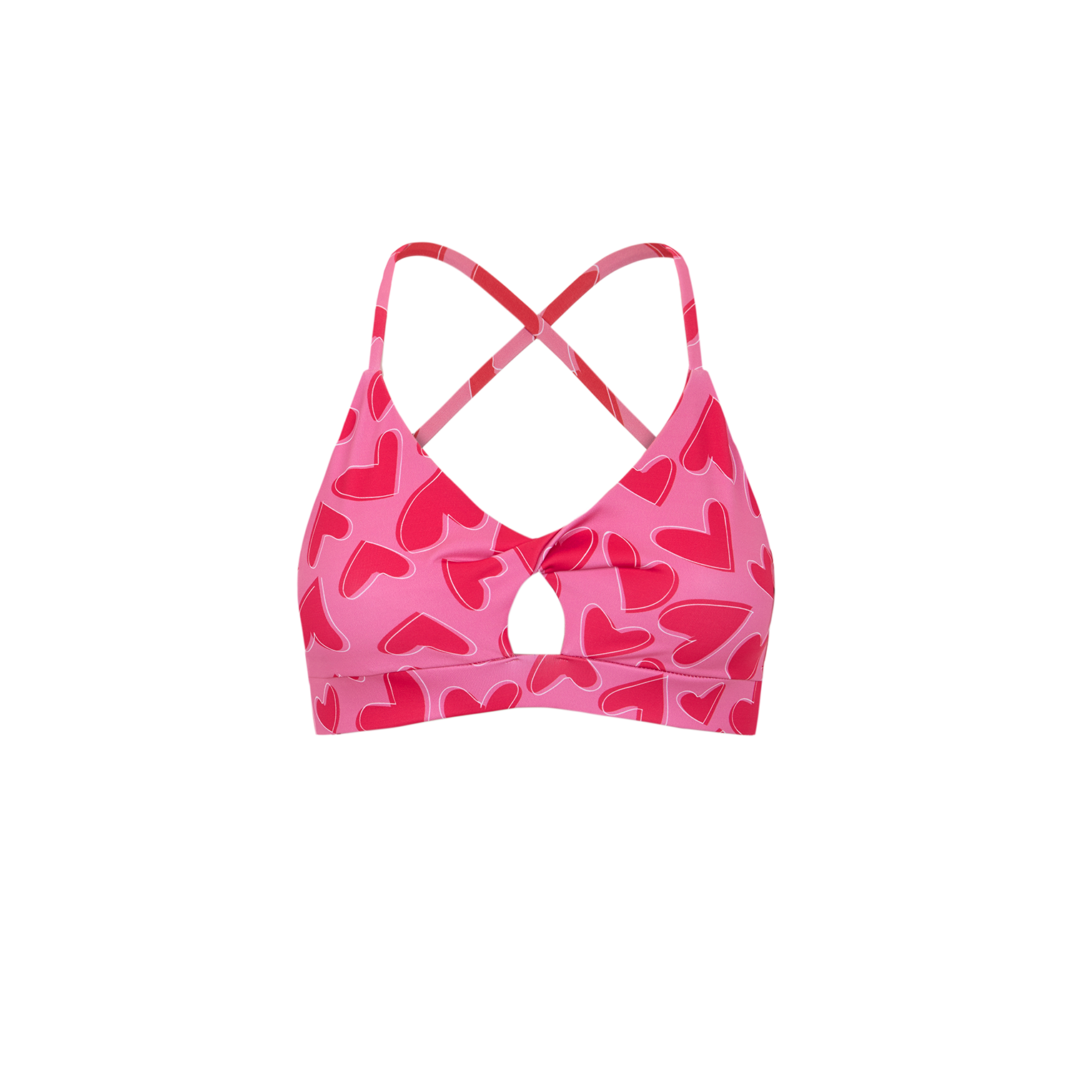 HAPPY HEARTS MERCURY SPORTS BRA