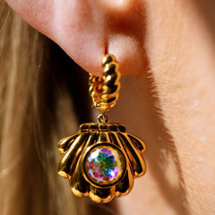 July Child - Mermaid Locket Earrings