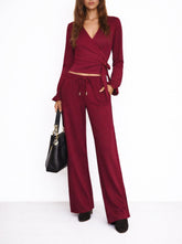 Modal Long-Sleeve Wrap