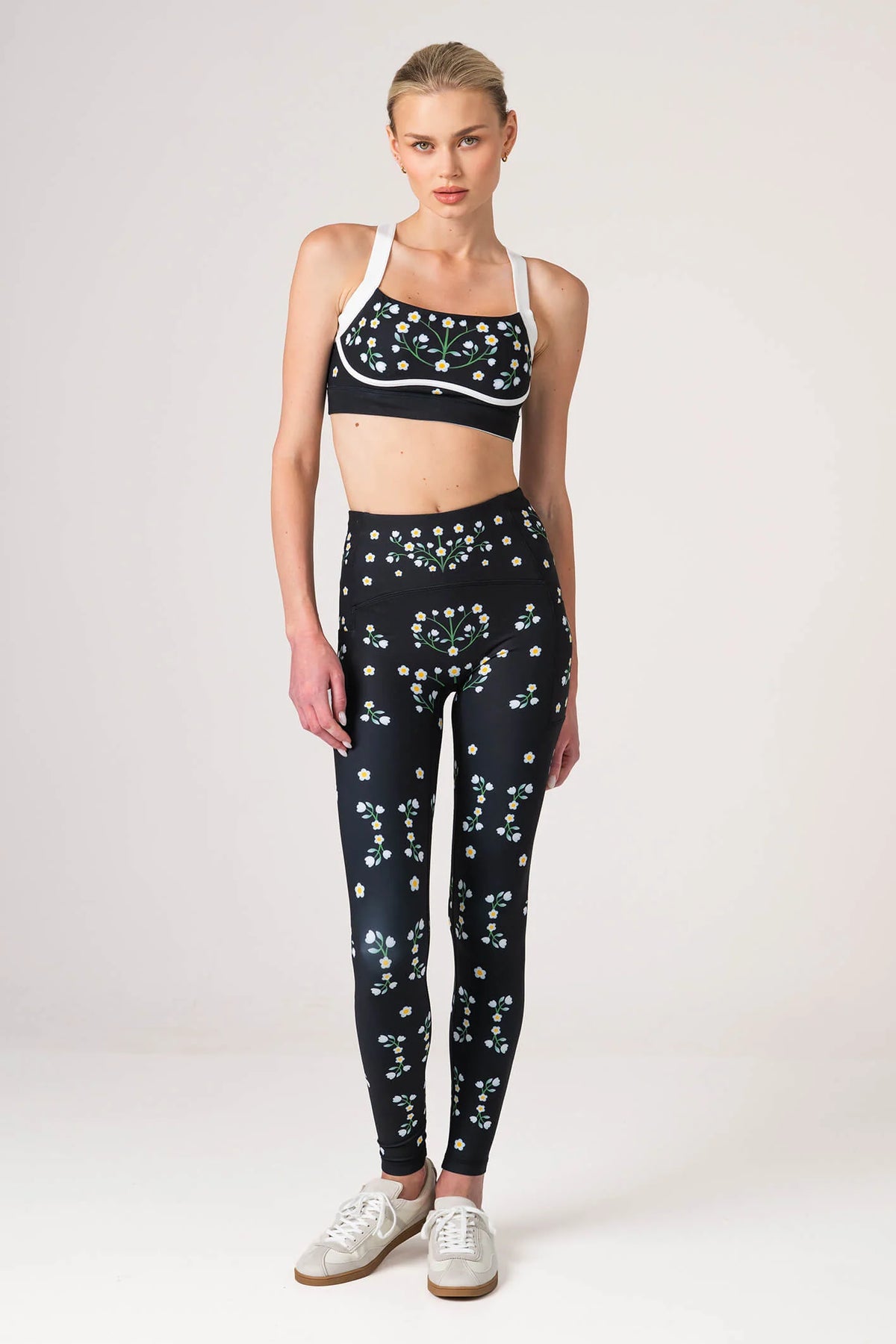 Night Garden High-Waisted Leggings