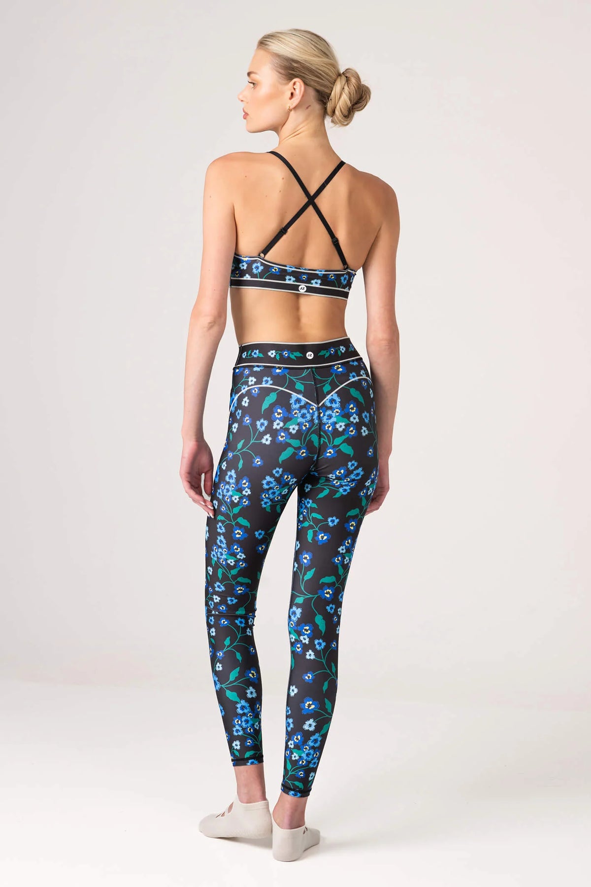 Garden Nocturne High-Waisted Leggings