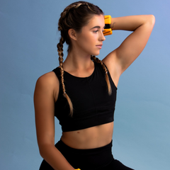 Amp Tone Up Wrist Ankle Weights 2lb Neon Orange