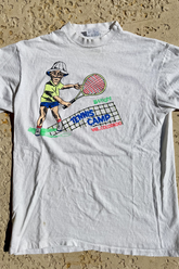 Vintage Vail Colorado Tennis Tee - Size Large