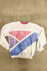 VintageCourt Lines Crewneck (Small/Medium)
