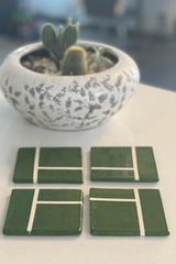 Tennis Court Coaster Set (Estimated Ship Date: January 20th)