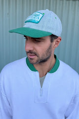 Play Tennis, Live Forever Denim-Fleece Hat