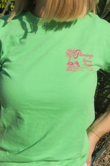 Flamingo Tennis Garden Tee
