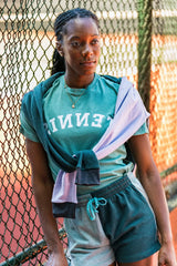 Reversed TENNIS Varsity Tee
