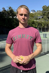 Reversed TENNIS Varsity Tee