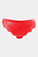 Born in Ukraine Lace Bikini Red
