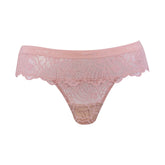 Born in Ukraine Lace Thong Pink