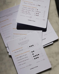 Productivity Planner Cards Refill Pack