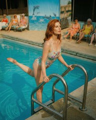 Disney | Oceanus Fully Hand Beaded Attina White Swimsuit