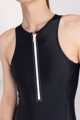 Yemaya One Piece Swimsuit Full Coverage ― Black