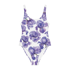 One Piece Floral Swimsuit Oh Iris