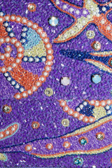 Selene Embellished Bag - Lilac