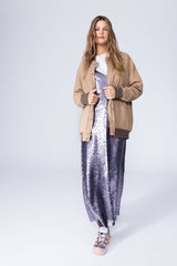 PARACHUTE REVERSIBLE BOMBER - LATTE BROWN