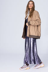 PARACHUTE REVERSIBLE BOMBER - LATTE BROWN