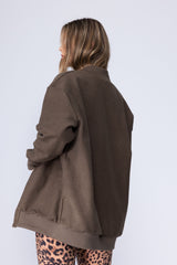 PARACHUTE REVERSIBLE BOMBER - LATTE BROWN