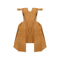 CORSET DRESS - ORANGE